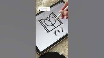Stunning Name Logo Design with Procreate ASMR Apple Pencil Magic #logodesign #asmrsounds