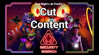 Cut Backstage Area - Five Nights At Freddy's: Security Breach Cut Content