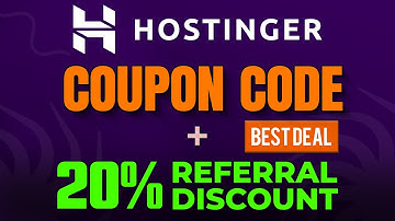 Hostinger Coupon Code 2025 | Best Hostinger Discount | Best Web Hosting Deal