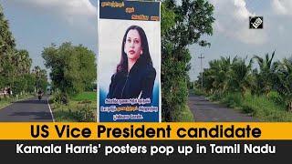 US Vice President candidate Kamala Harris’ posters pop up in Tamil Nadu
