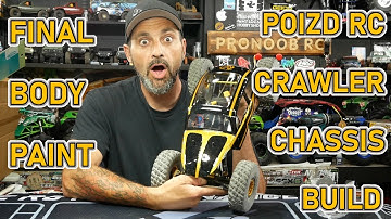 1/10 SCALE POIZD RC CRAWLER CHASSIS BUILD: FINAL BODY PAINT