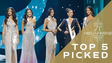 71st MISS UNIVERSE - Top 5 PICKED! | Miss Universe