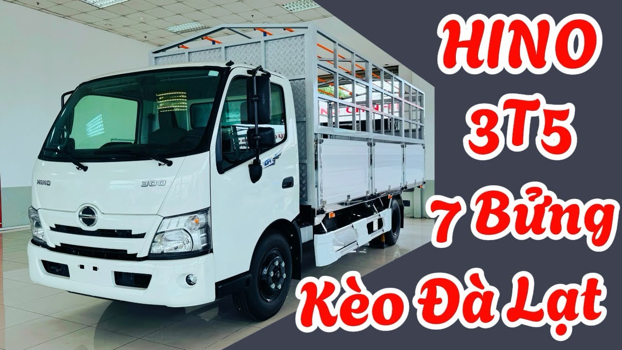 Hino 3T5 Có Sẵn Giao Ngay | Giá Hino 3.5 Tấn Lăn Bánh Bao Nhiêu | Hino ...