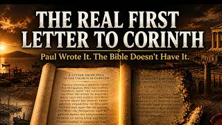 The Bible Has the Wrong "First" Corinthians — Paul's Real First Letter Was Lost
