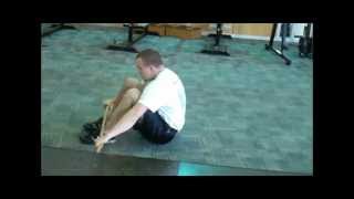Flat Foot Stick Sit-Up