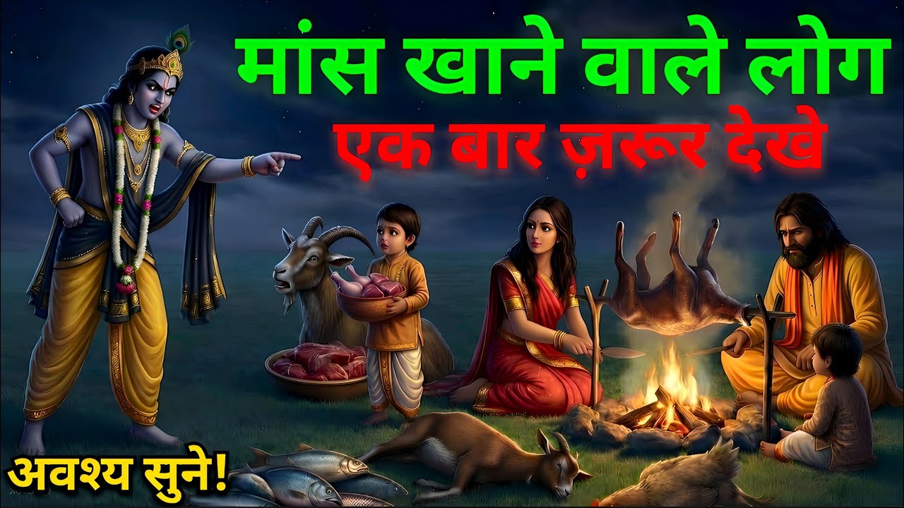 मांस खाना पाप है या पुण्य? अंडा शाकाहार है या मांसाहार? शास्त्रों का गहरा रहस्य | आंखें खोल..