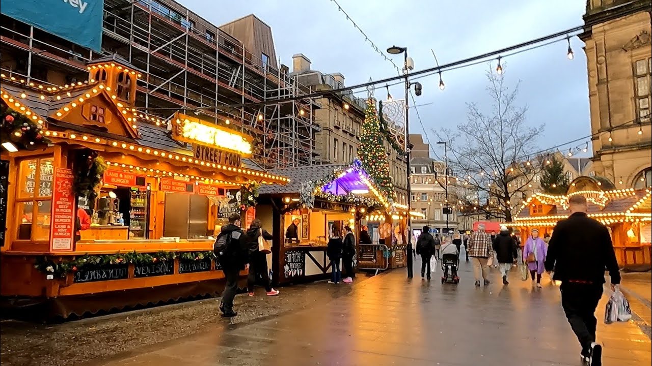 Sheffield Christmas Markets 2023 christmasmarket YouTube