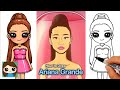 How to Draw Ariana Grande 💖 Save Your Tears