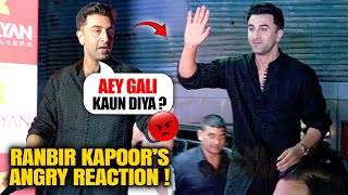 Unexpected Crowd Noise STUNS Ranbir Kapoor | Caught on Camera!