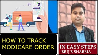 HOW TO TRACK MODICARE ORDER | HINDI screenshot 3