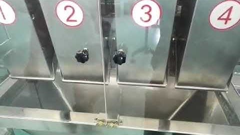 Cân định lượng 4 đầu cân -Đa dạng sản phẩm. Liên hệ: 0933.873.898