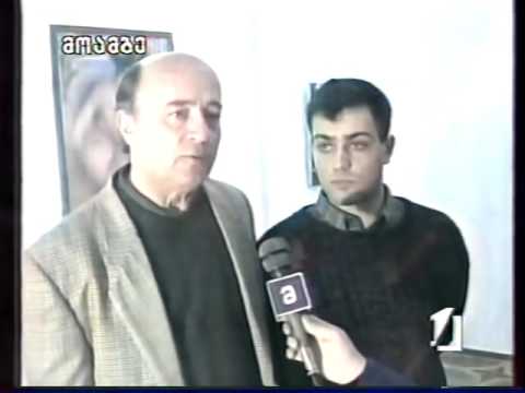 at tv zurab nijaradze, shottiko kalandadze. exibishen 'tbilisi museum' comment by dimitri eristavi