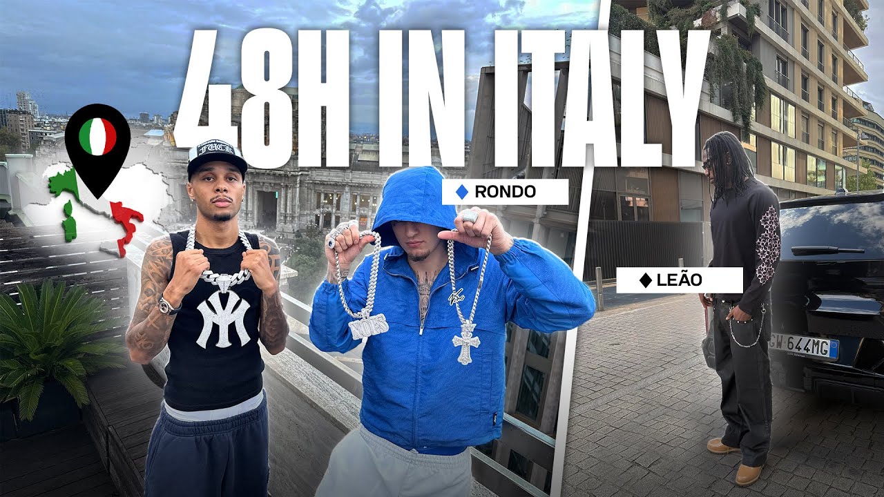 RONDODASOSA & RAFAEL LEAO - VERRÜCKTE 48H IN ITALIEN!! (XXL VLOG…)