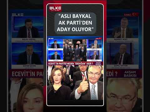 Deniz Baykal'ın Kızı Aslı Baykal AK Parti'den Milletvekili Adayı Oluyor! #shorts