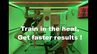 Thermo Training Room - New Generation Of Infrared Heated 40C Sport Training Cabin