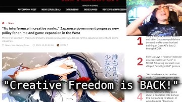 Japan heeft zojuist een einde gemaakt aan wereldwijde censuur