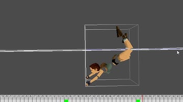 TRLE - Underwater Kick Animation (WIP)