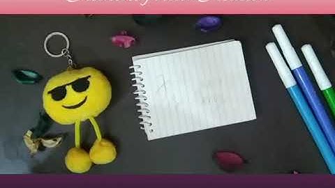 Keep smiling calligraphy