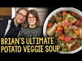 Recipe brians ultimate potato veggie soup vegan oilfree marys mini compliant