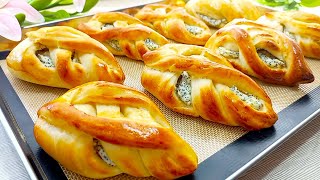 You will cook them every day!Simple and very tasty DESSERT! Tender and Airy BUNS with curd filling!