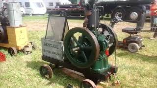 1912 4hp Bentall vertical hit n miss petrol stationary engine