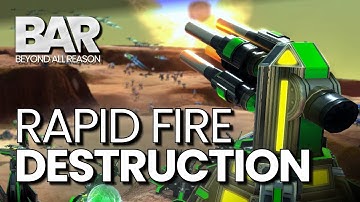 Rapid Fire Destruction - Beyond All Reason 8v8 PVP Cast