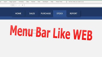 Cách Tạo Menu Tabs Trong Excel Bằng VBA | Excel So Easy