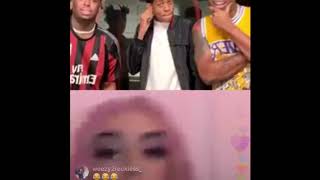 Prettyboyfredo goes live on Instagram with transgender Profile