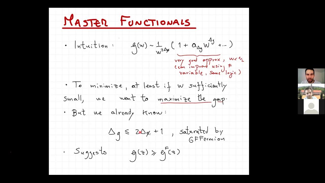 A Fine Line: The CFT Analytic Functional Bootstrap (Lecture 3) by ...