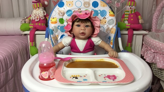 BEBÊ REBORN MENINA MARGARIDA MEGA REALISTA TODA EM SILICONE - Maternidade  Mundo Baby Reborn