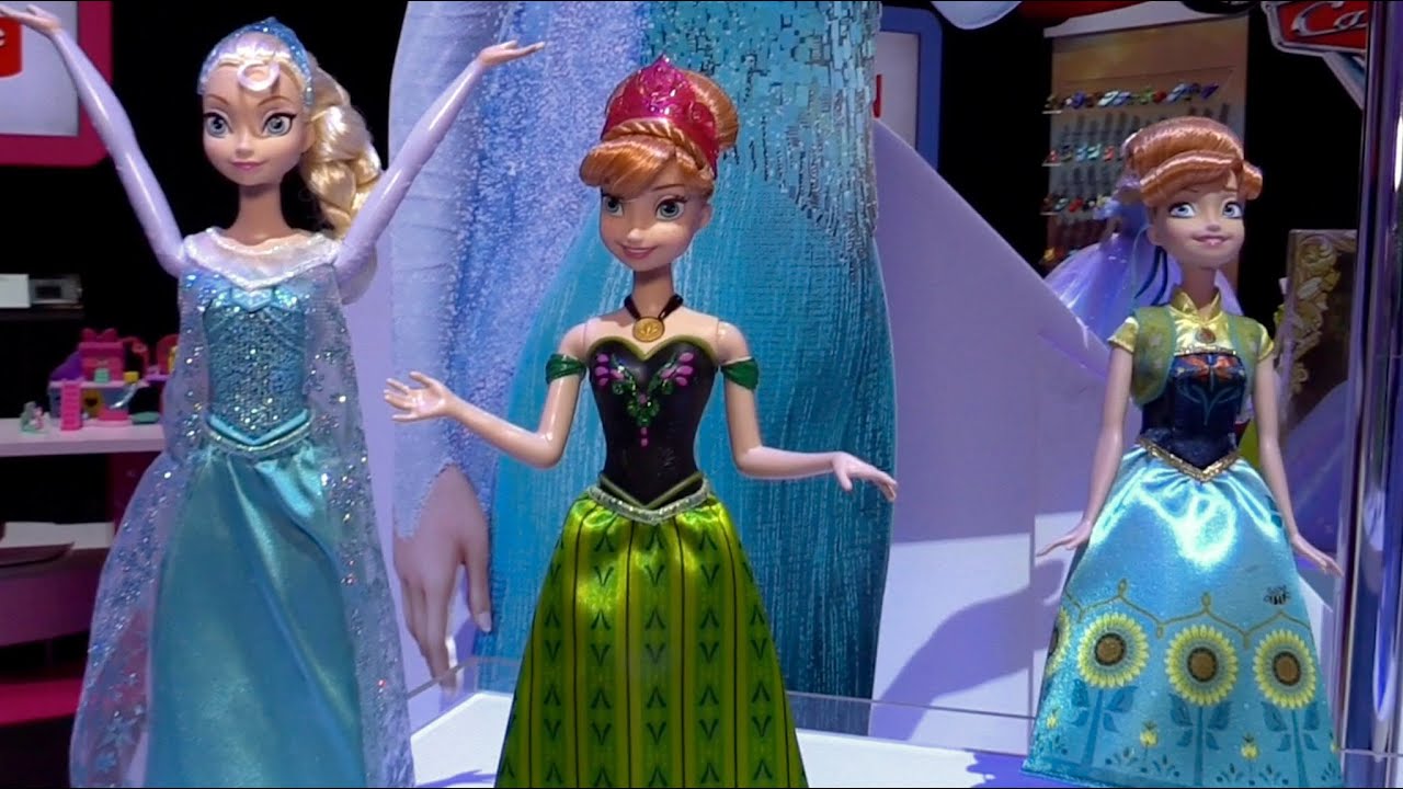 mattel frozen dolls