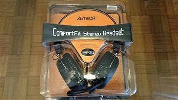 Comfortfit Stereo Headset A4Tech HS 30