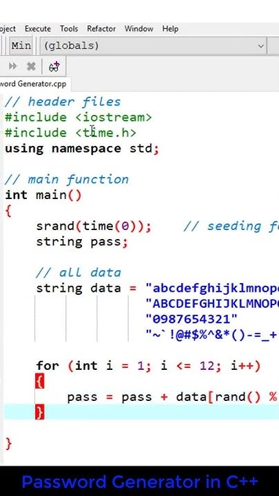 This Video almost Hit 1 Million Views ! Password Generator in C++ 😯 ...