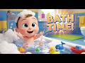 Bath Time Song 🛁 | Baby Zuzu Fun Song | Toddler Bath Routine Song
