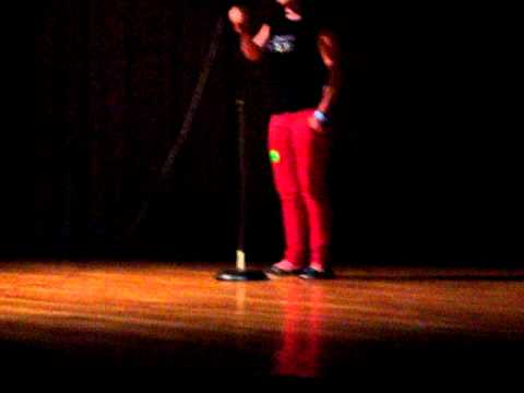 Ren singing The Kill at the Fort Campbell High Sch...