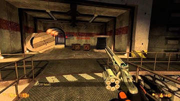 Black Mesa Source Walkthrough - Chapter 6 "Blast Pit" Steam Edition 1080P 60FPS