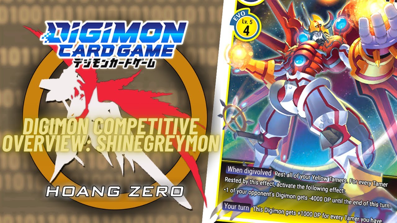 digimon card game shinegreymon Bandai - Digimon Card Game Official Sleeves main image 1