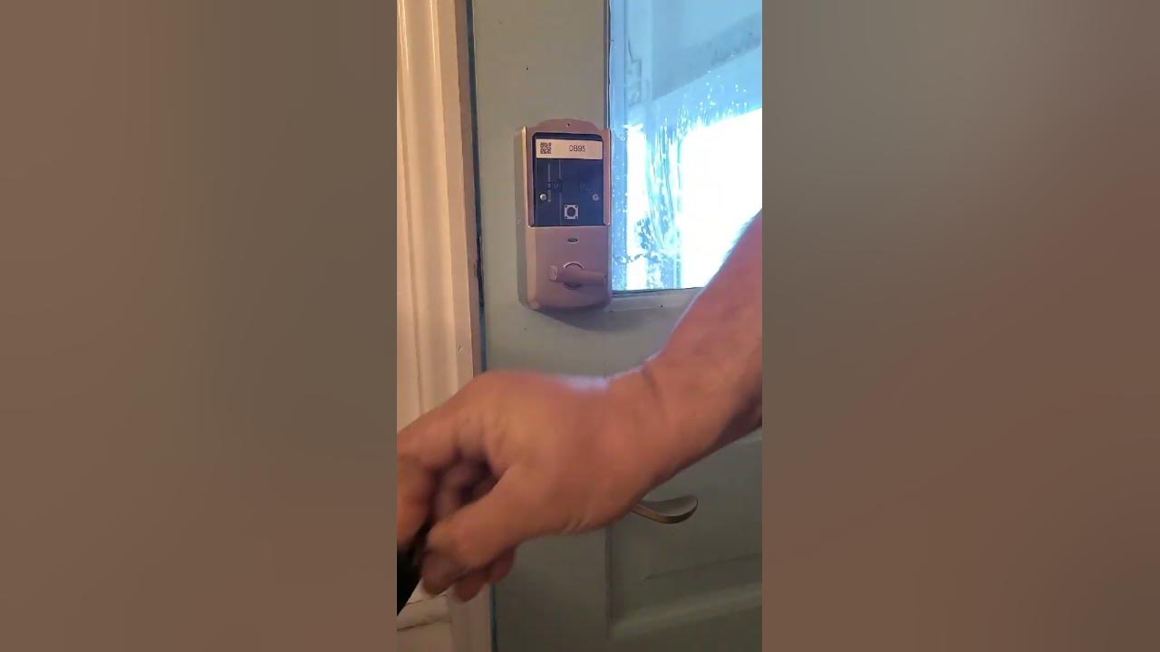 How to change batteries on Kwikset Lock YouTube