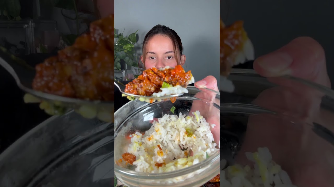 asmr makan masakan manado 
