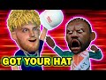 Floyd Beats Jake Paul for stealing his Hat