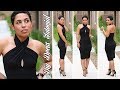 DIY LITTLE BLACK DRESS TUTORIAL