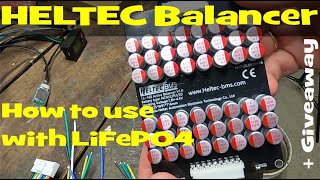 HELTEC Active Balancer for LiFePO4 batteries. How to install and avoid problems.