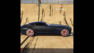 GTA 5 | Mercedes Concept Car Vs Mega Ramp Jump | #shorts #gta5