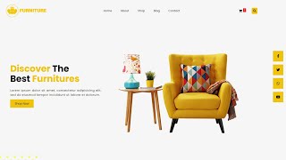 Make furniture website using HTML and CSS part 4