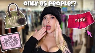 Thrifting in a Town with 85 People… and I Found INSANE 2000s Pieces