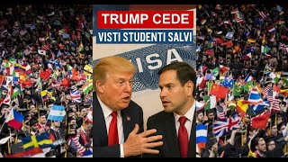 Visti USA: gli studenti stranieri battono Trump!