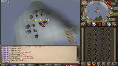 rune mining time