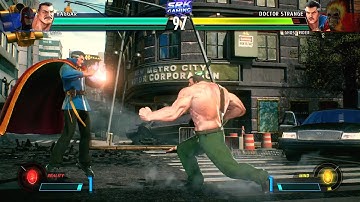 Marvel VS Capcom Infinite - Nova & Hagger VS Doctor Strange & Ghost Rider