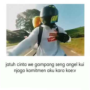 Bonceng pacar pegang tangan pacar || story WA terbaru || story wa baper romantis