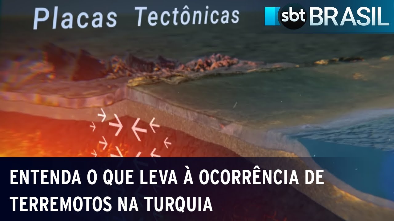 Entenda o que leva à ocorrência de terremotos na região da Turquia e Síria | SBT Brasil (06/02/23)